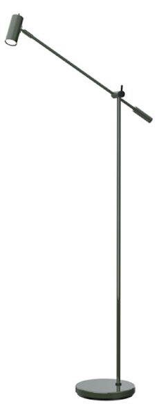Lampadar Belid, reglabil, Verde, Camera de zi, Metal, Design