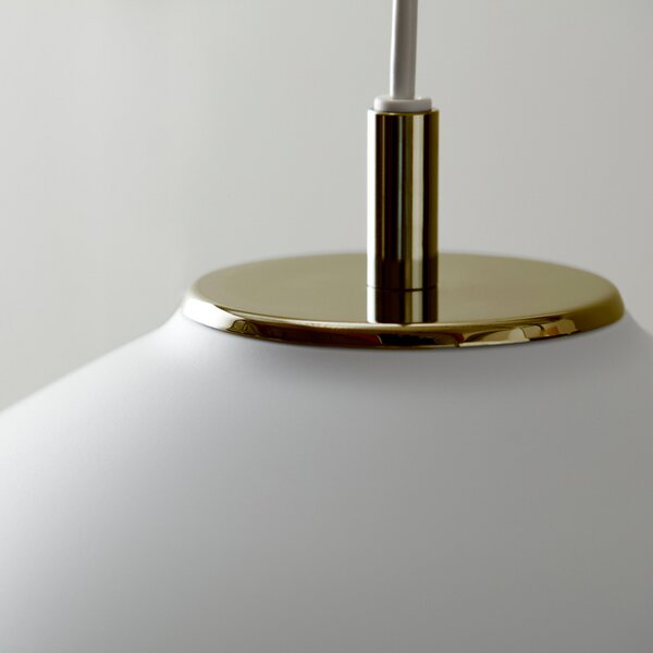 Lustră Pendul Belid, reglabil, Alb, Camera de zi, Metal, Design