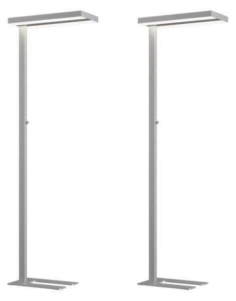 Lampadar Arcchio, Logan, reglabil, Metalic, Studiu / Birou, Aluminiu, Modern