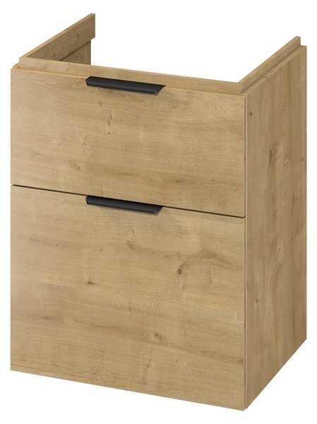 Cersanit City lavoar cu dulap 60 cm stejar S4004-134