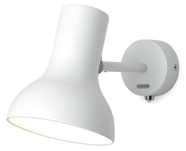 Lampă de perete Anglepoise, Type 75 Mini, Alb, dormitor, Aluminiu, Design