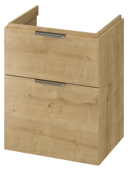 Cersanit City lavoar cu dulap 60 cm stejar S4004-134