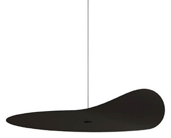 Lampă de masă kdln, Flow Leaf, Negru, Camera de zi, Metal, Design