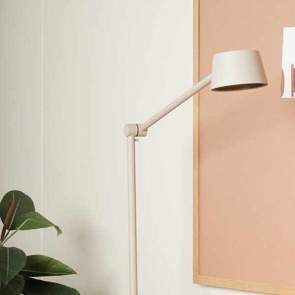 Lampă de masă ANTIDARK, Direction T1, reglabil, Gri, Studiu / Birou, Metal, Modern
