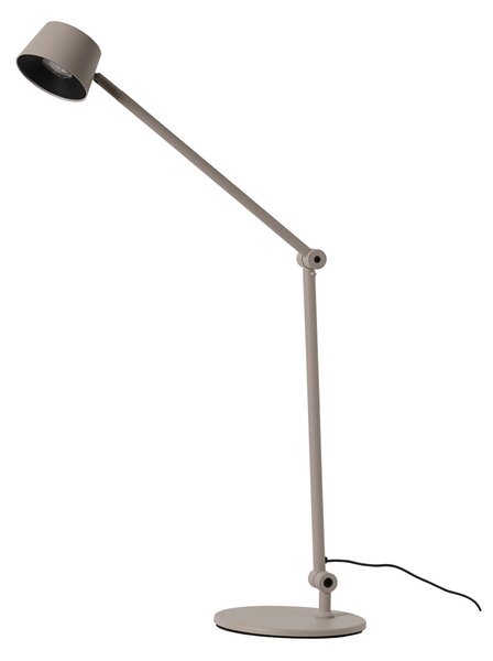 Lampă de masă ANTIDARK, Direction T1, reglabil, Gri, Studiu / Birou, Metal, Modern