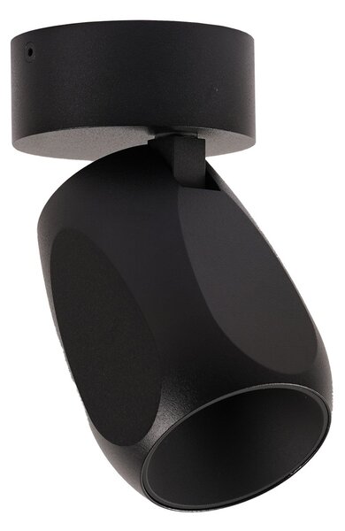 Plafoniere ANTIDARK, Facet W 70, reglabil, Negru, Zona coridorului, Metal, Modern
