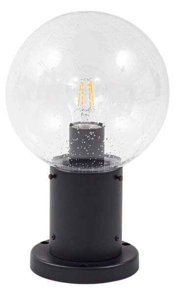 Lampă de Exterior Lindby, Dangan, reglabil, Negru, Terasă, Sticlă, Modern
