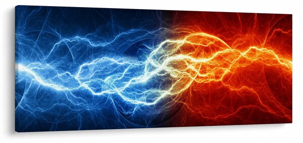 Tablou cu tensiunea de curent (120x50 cm)