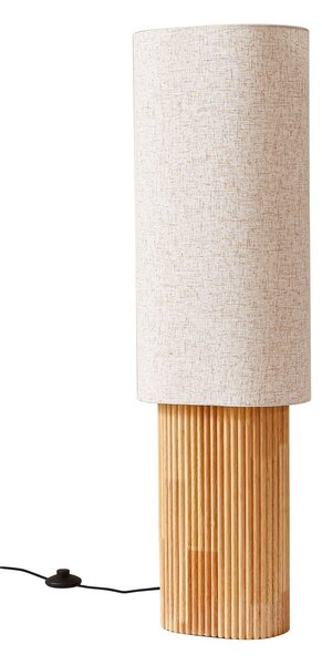 Lampadar Lindby, Kimiko, Bej, Camera de zi, Țesătură / Textil, Scandinavă