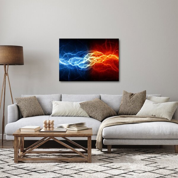Tablou cu tensiunea de curent (70x50 cm)