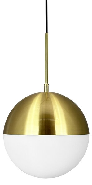 Lustră Pendul Dyberg Larsen, Nova D25, reglabil, Auriu / Alamă, Camera de zi, Metal, Scandinavă