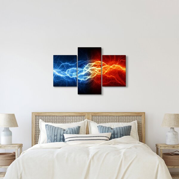 Tablou cu tensiunea de curent (90x60 cm)
