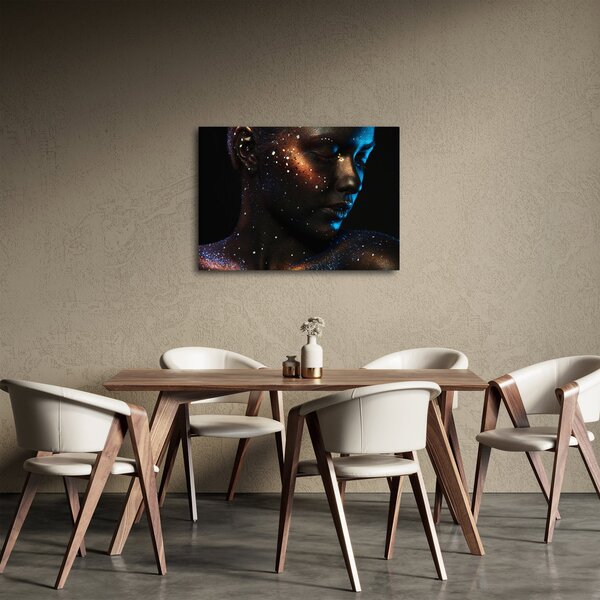 Tablou strălucitor a femeii (70x50 cm)