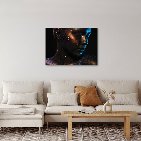 Tablou strălucitor a femeii (70x50 cm)