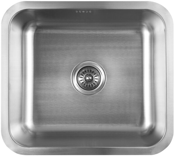 Aqualine Aqualine, chiuvetă încorporată din oțel inoxidabil 50x18x45cm, AQ5045
