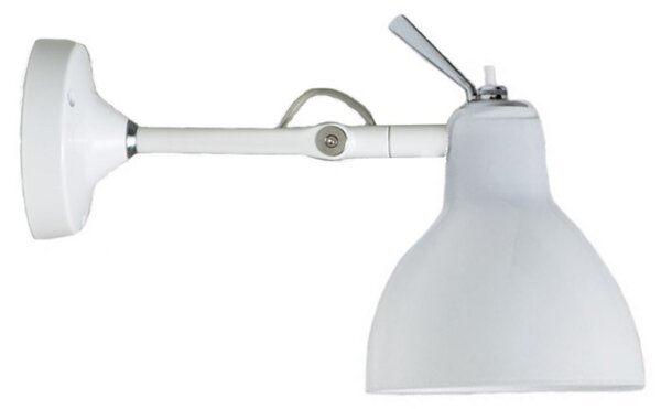 Lampă de perete Rotaliana, Luxy H0, reglabil, Alb, Camera de zi, Metal, Design