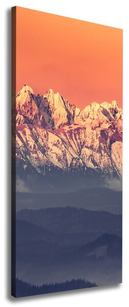 Tablou pe pânză Panorama Tatry