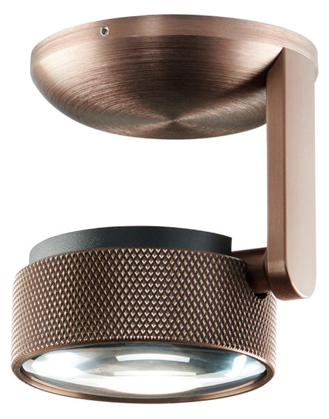 Plafoniere LIGHT-POINT, Cosmo C1, reglabil, Auriu / Alamă, Camera de zi, Aluminiu, Design