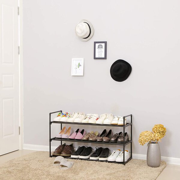 Dulap negru pentru incaltaminte VARIO 92x55 cm