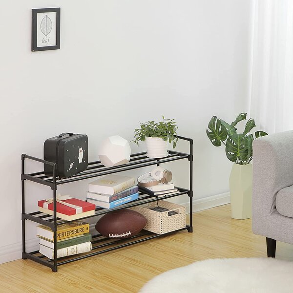 Dulap negru pentru incaltaminte VARIO 92x55 cm