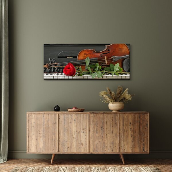 Tablou - Amintire de muzicean (120x50 cm)