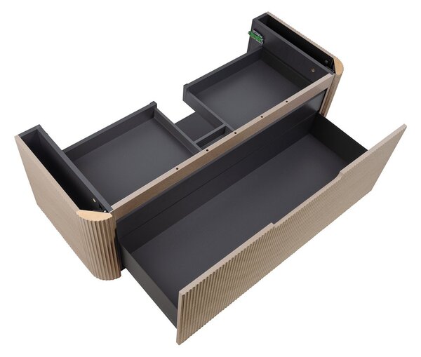 Oltens Hamnes dulap 120x46x39 cm sub chiuveta pe perete stejar 60025060