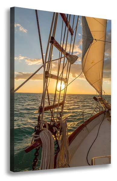 Tablou canvas Yacht pe mare