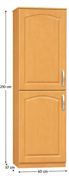 Dulap de bucătărie pentru alimente Leite MDF klasik S60LO. 788695