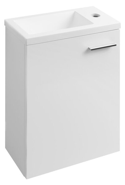 Aqualine Aqualine, Dulap lavoar ZOJA 37x50x18cm, alb, 51037A