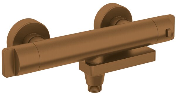 Deante Cascada, baterie termostatica pentru baie, bronz periat, BCH_C1BT