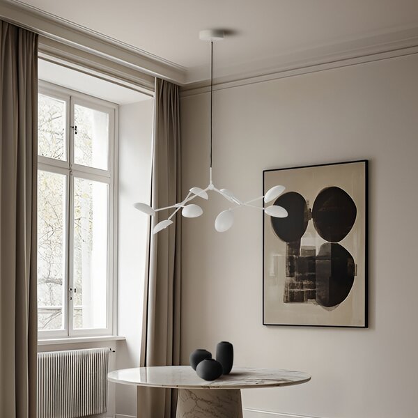 Candelabre 101 COPENHAGEN, Drop, Alb, Zona coridorului, Aluminiu, Design