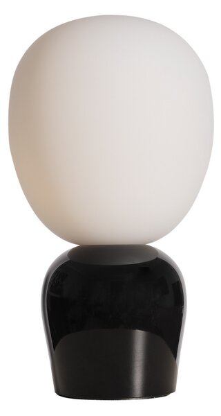 Lampă de masă Belid, Buddy, Negru, Camera de zi, Sticlă, Design