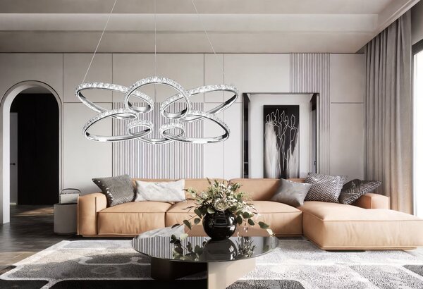 Lampa LED G002-CP CHROME