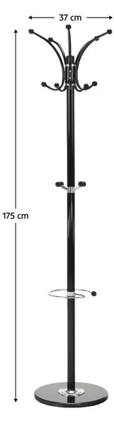 Cuier Aleron (negru). 1001793
