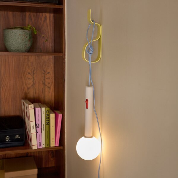 Lampă de perete Hübsch, Talk, reglabil, Gri, Metal, Modern