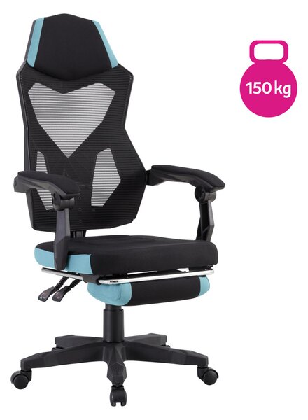 Scaun de birou Jarak 884H-L036 (negru + neo mint). 1075437