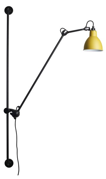 Lampă de perete Lampe Gras, 214 Round, Negru, Camera de zi, Metal, Design