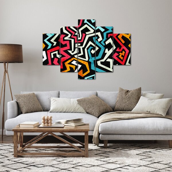 Tablou - Abstracție grafică (150x105 cm)