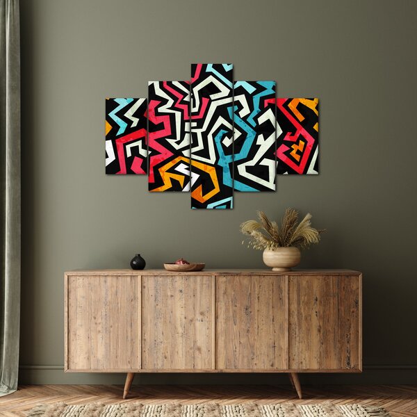 Tablou - Abstracție grafică (150x105 cm)