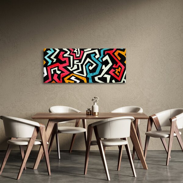 Tablou - Abstracție grafică (120x50 cm)