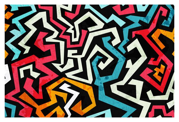 Tablou - Abstracție grafică (90x60 cm)