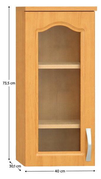 Dulap superior de bucătărie Leite MDF klasik W40S/S (S). 788697