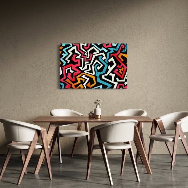 Tablou - Abstracție grafică (90x60 cm)