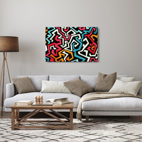 Tablou - Abstracție grafică (90x60 cm)