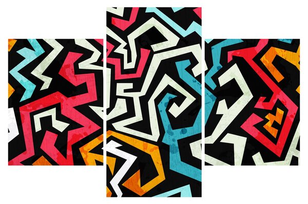 Tablouabstracție grafică (90x60 cm)