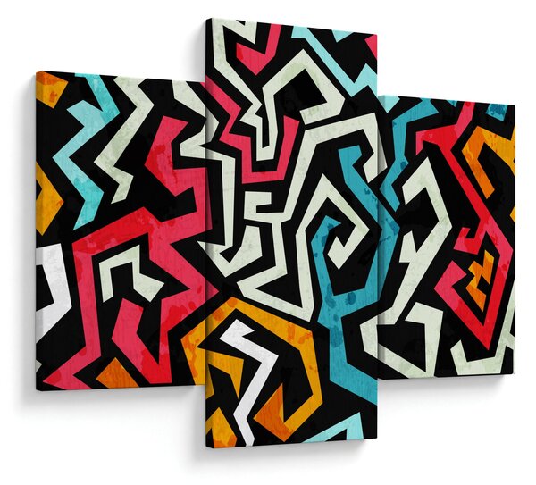 Tablouabstracție grafică (90x60 cm)