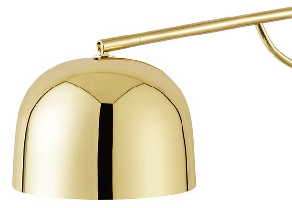 Lampă de perete Normann Copenhagen, Auriu / Alamă, Camera de zi, Metal