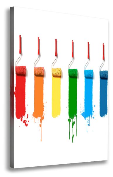 Pictură pe pânză Paint role