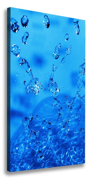 Pictură pe pânză Picaturi de apa