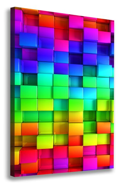 Tablou canvas cutii colorate